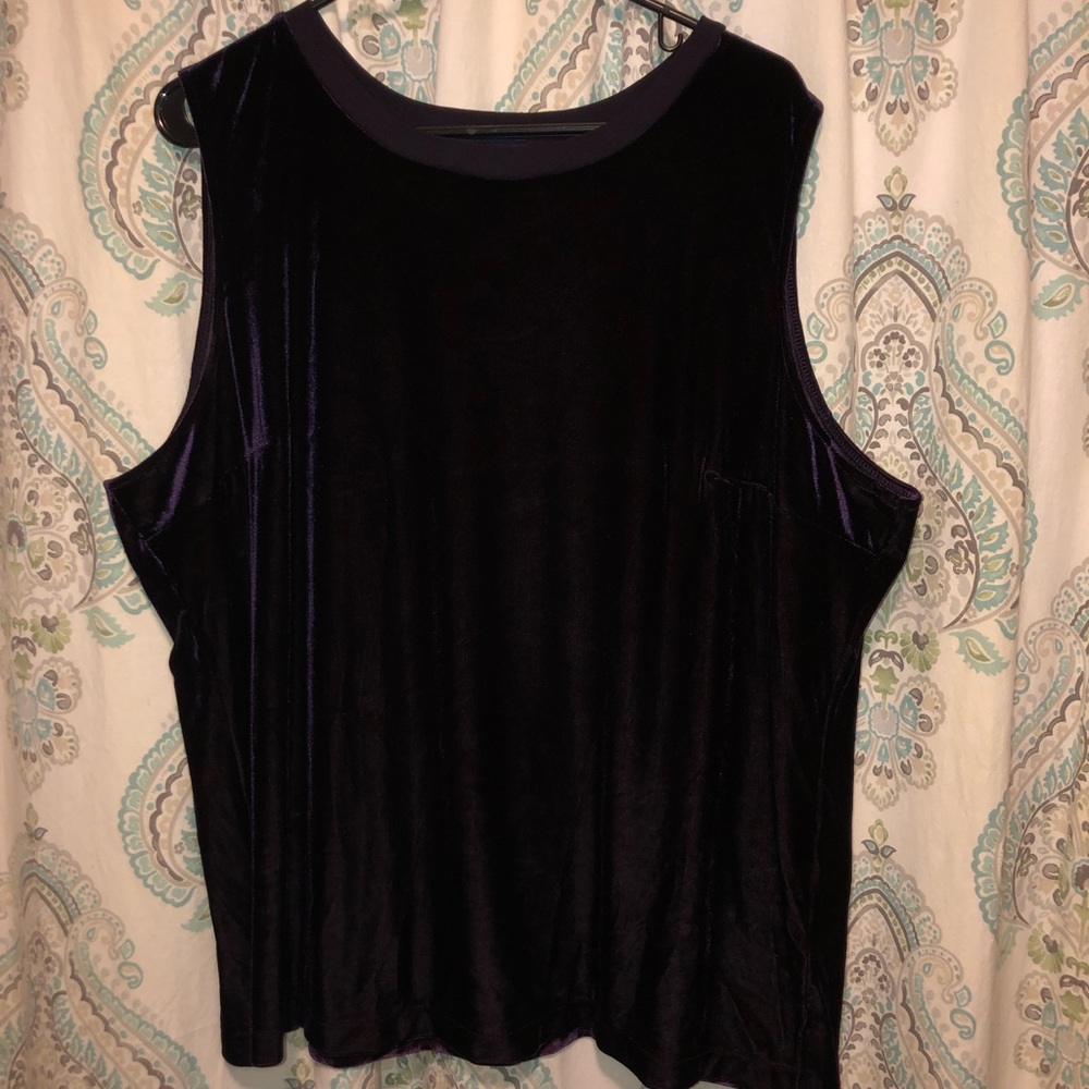 Venezia Purple sleeveless Top 22/24
